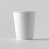 4 oz. White Double Wall Paper Coffee Cup - 500/case