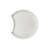 Ano Half Moon 3.5" PFAS Free Compostable Sugarcane Pulp Plate - 120/Case