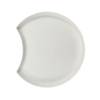 Ano Half Moon 4.7" PFAS Free Compostable Sugarcane Pulp Plate - 120/Case