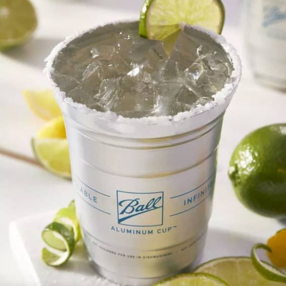 Ball 12 oz. Aluminum Cup - 30/Set