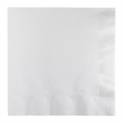 White Luncheon Paper Napkin - 50/Bag