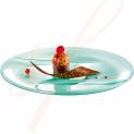 Emerald Premium Dinner Plastic Plate 9.5 in. 50/Case