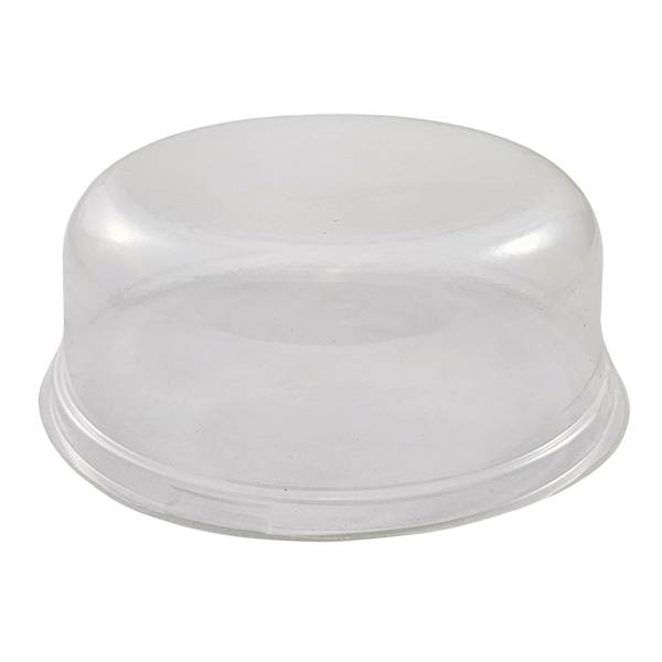Recyclable Lid for Ano 4.7" PFAS Free Compostable Sugarcane Pulp Plate - 50/Case