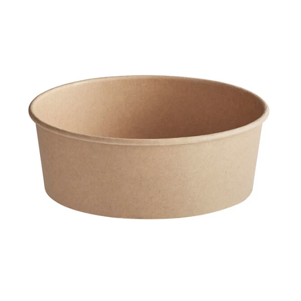 Round Kraft Take-Out Container 25 oz. 300/Case