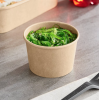 Round Kraft Take-Out Container 4 oz. 1000/Case